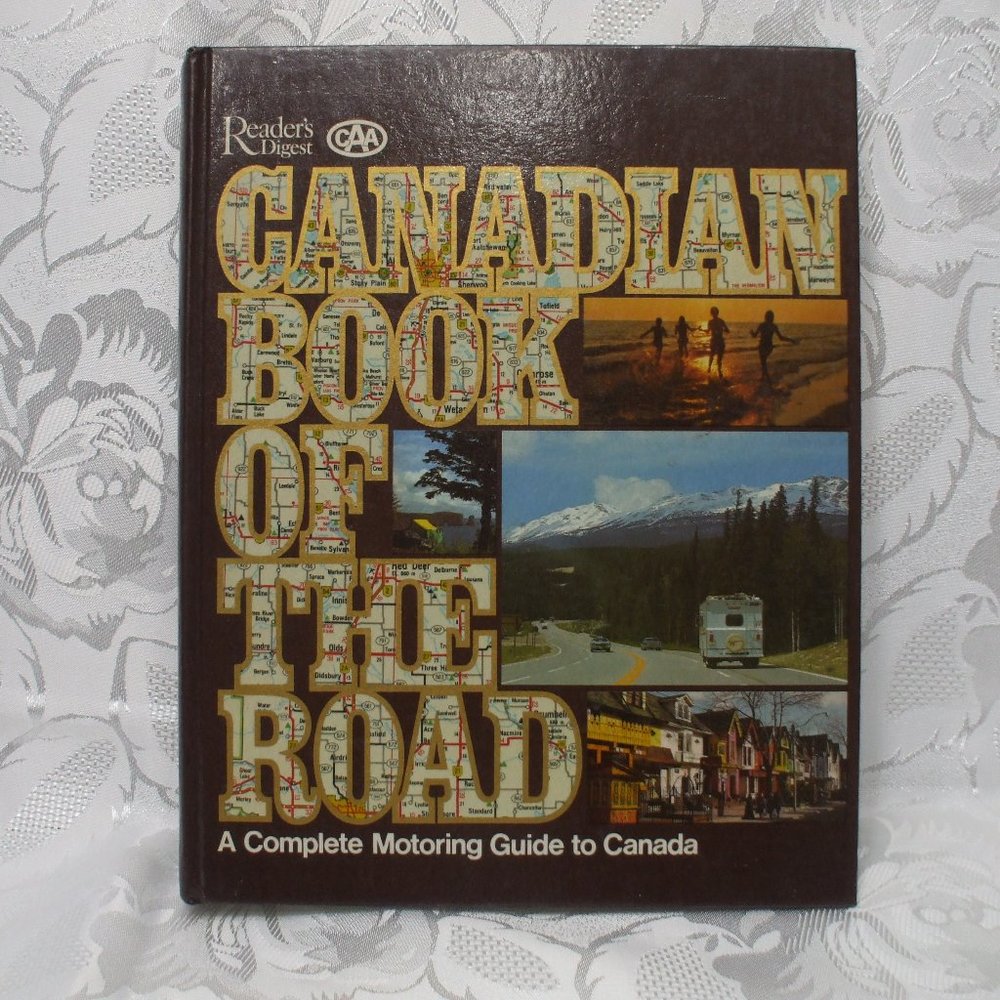 1979 Reader's Digest Canadian Book Of The Road Vin